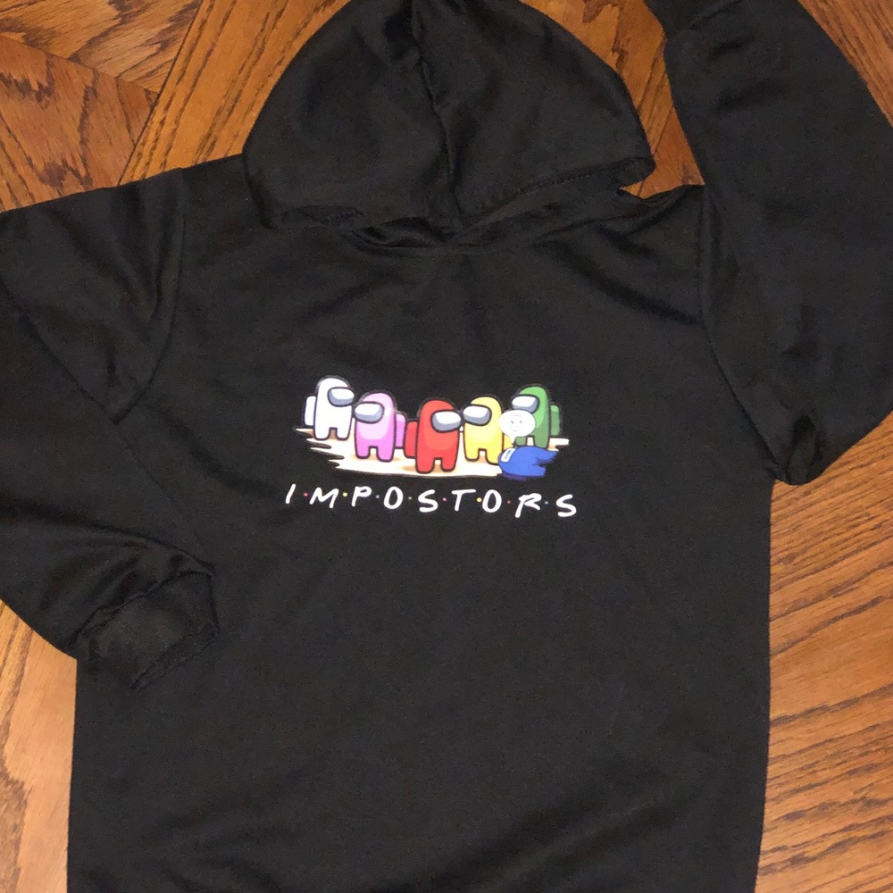 Imposters Among Us- kids medium- light weight hoodie